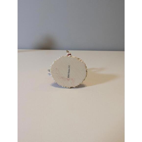 Enesco Christmas Mouse with Puppet Figurines and Dolls House Miniature Fireplace - Picture 5 of 9